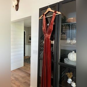 Revelry Dylan Velvet Dress